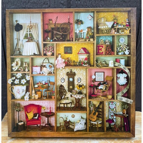 Springbok "Pieces Of Time" Jigsaw Puzzle 500+ Pieces Vintage 1979 Hallmark Cards - Picture 1 of 6